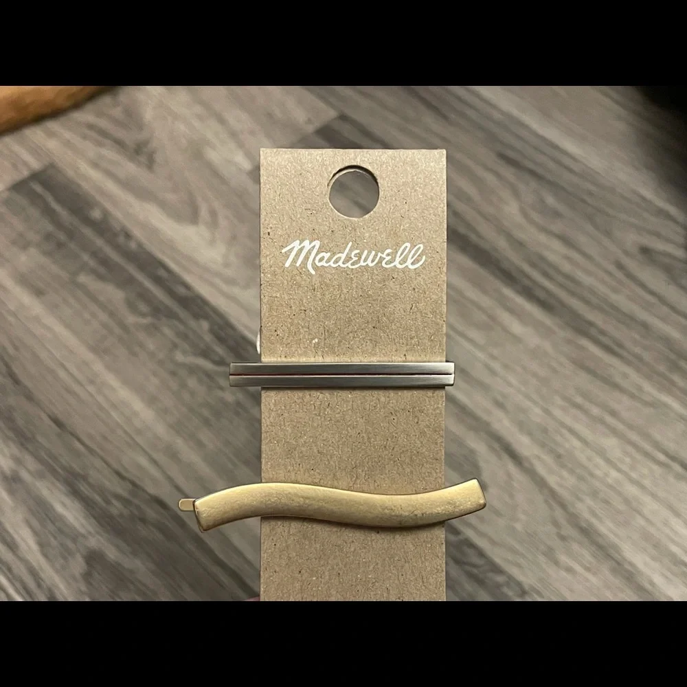 Madewell Two Piece Hair Accessory Clip Set - Picture 2 of 5